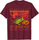 Horrors Are Never Ending Yet I Remain Silly Halloween Frog T-Shirt - T-Shirt | Maroon