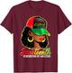 Juneteenth Remembering My Ancestors Black Women Juneteenth T-Shirt - T-Shirt | Maroon