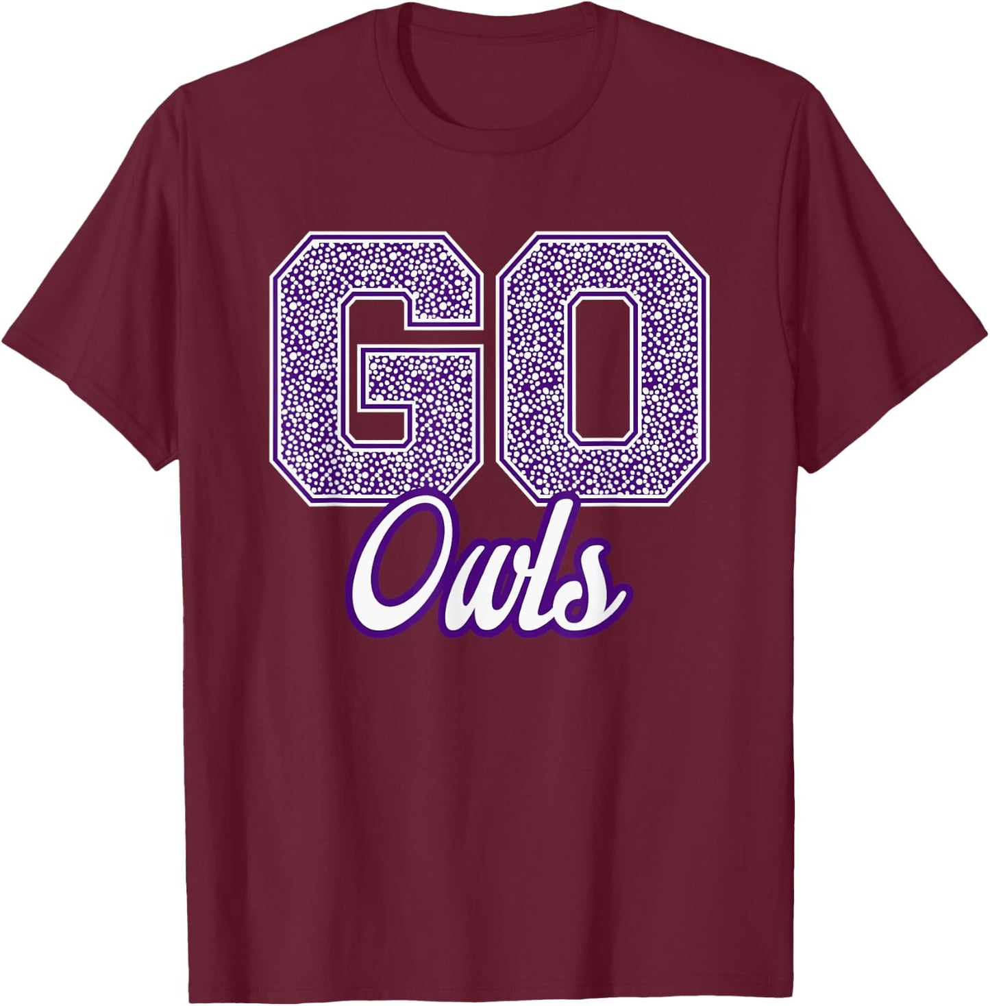 Seymour Owls GO! School Pride T-Shirt - T-Shirt | Maroon