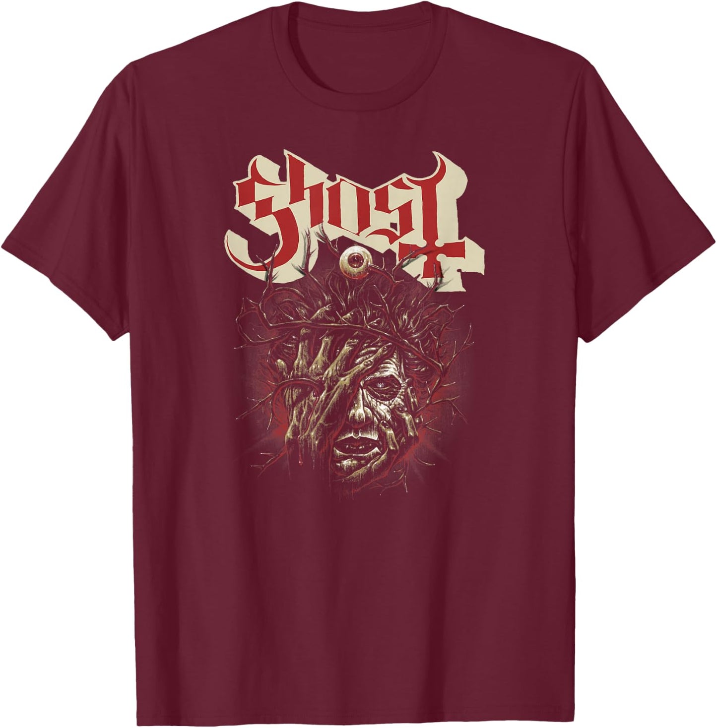 Ghost – Thornz T-Shirt - T-Shirt | Maroon