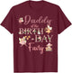 Daddy Of The Birthday Fairy First Birthday Family Matching T-Shirt - T-Shirt | Maroon