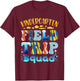 Fish Aquarium Kindergarten Field Trip Squad Teacher Student T-Shirt - T-Shirt | Maroon