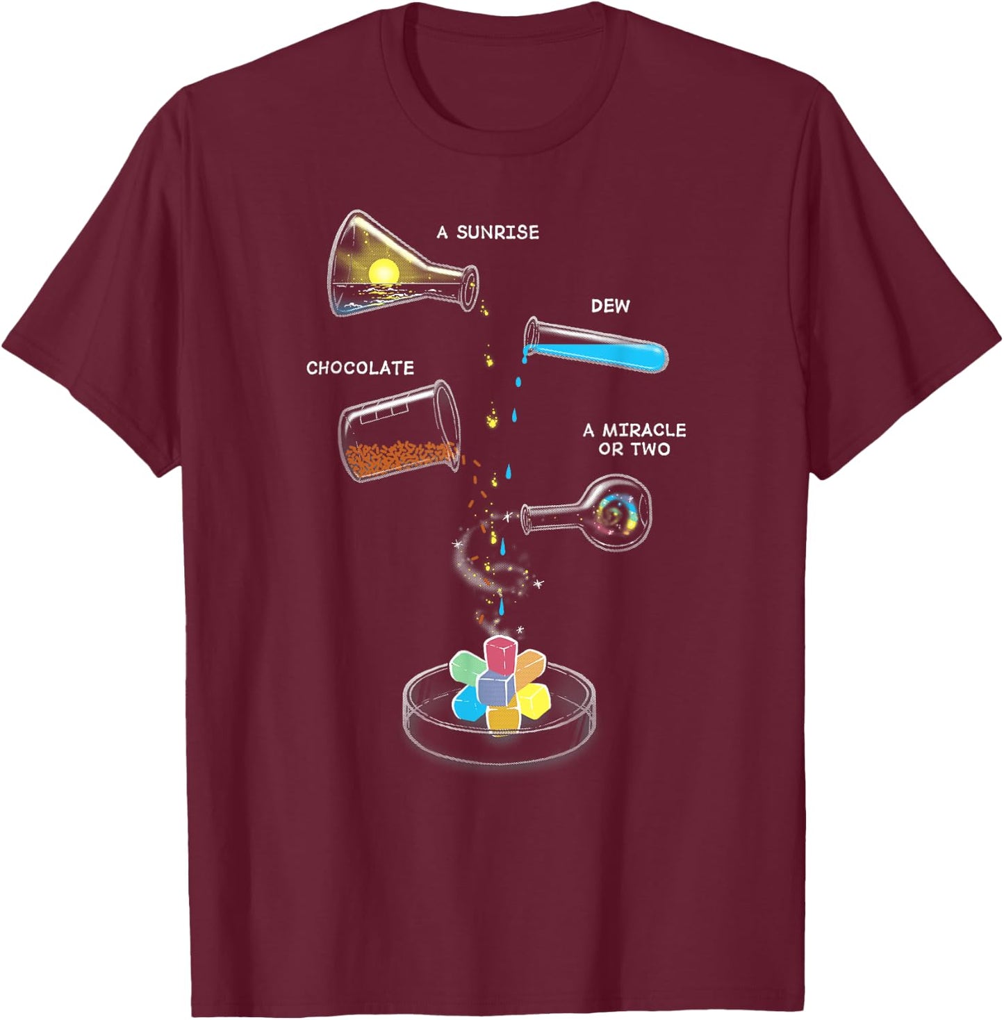 Everlasting Gobstopper T-Shirt - T-Shirt | Maroon