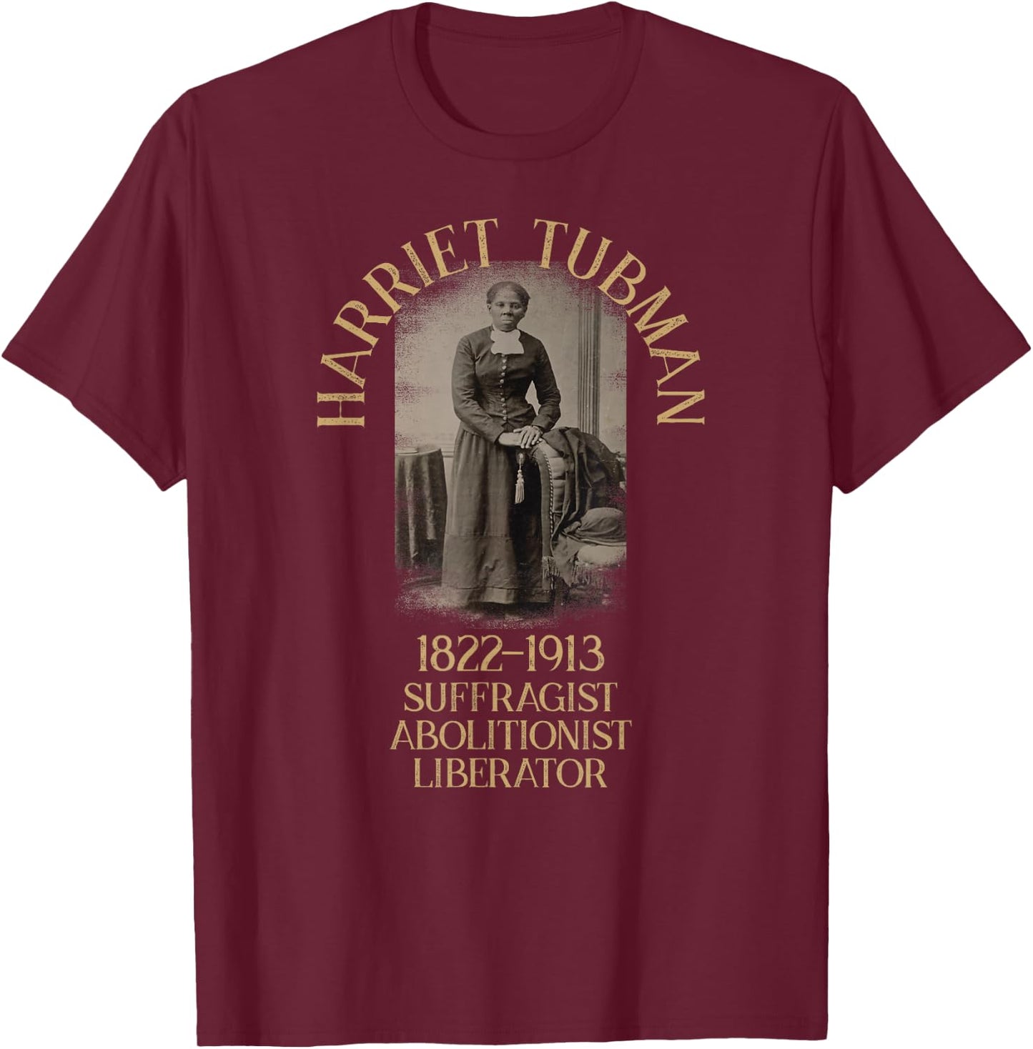 Strong Historical Black Women African American Feminist T-Shirt - T-Shirt | Maroon