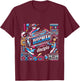 Discman Disciple Portable CD Player 90s Music Fan T-Shirt - T-Shirt | Maroon
