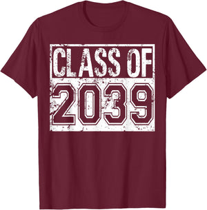 Class of 2039 grow with me T-Shirt - T-Shirt | Maroon