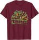 Mademark x Teenage Mutant Ninja Turtles - Teenage Mutant Ninja Turtles - Original TMNT New Series Team T-Shirt - T-Shirt | Maroon