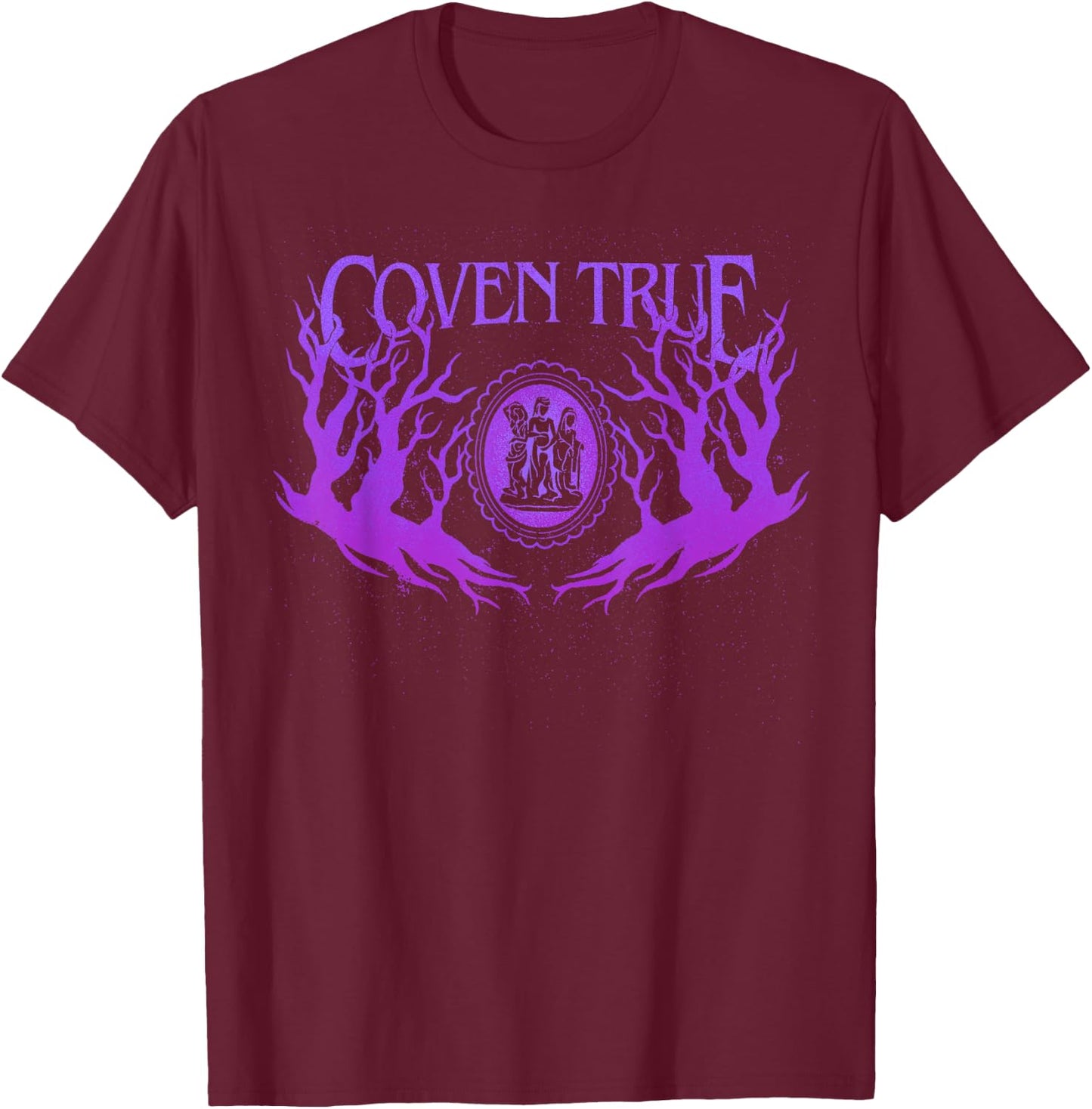Marvel Agatha All Along Disney+ Agatha Harkness Coven True T-Shirt - T-Shirt | Maroon