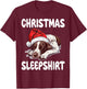 Cute German Shorthaired Pointer Dog Official Christmas T-Shirt - T-Shirt | Maroon