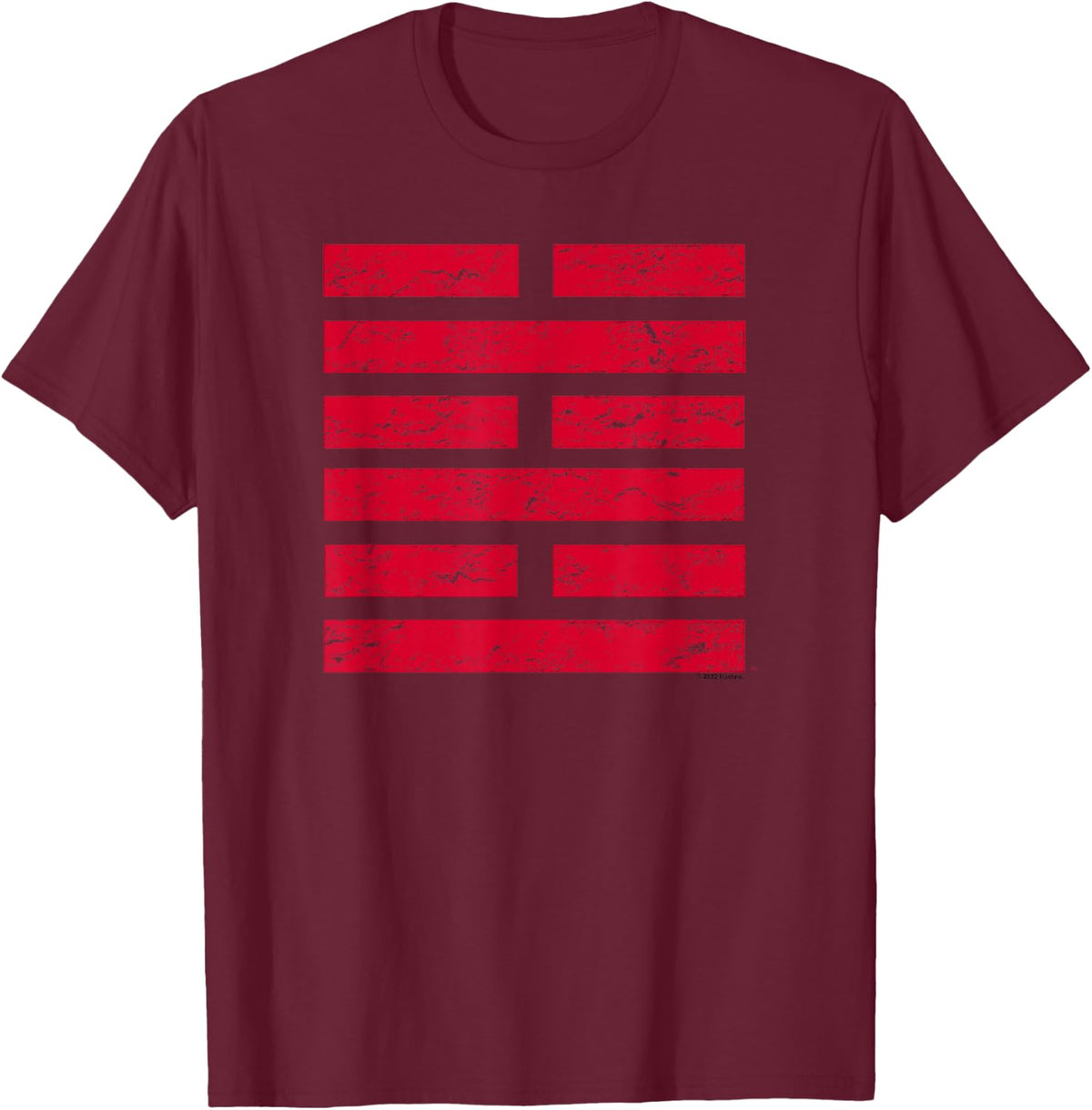 G.I. Joe A Real American Hero Arashikage Clan Logo Vintage T-Shirt - T-Shirt | Maroon