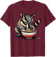 Numbat Eating Ramen T-Shirt - T-Shirt | Maroon