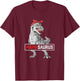 Mamasaurus T Rex Birthday Dinosaur Mommy Family Matching T-Shirt - T-Shirt | Maroon