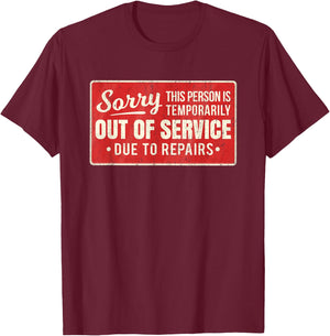 Funny Hip Knee Shoulder Joint Replacement Surgery T-Shirt - T-Shirt | Maroon