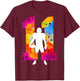Number 11 Years Football 11th Birthday T-Shirt - T-Shirt | Maroon