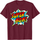 Super Mom Comic Book Superhero Mother's Day funny T-Shirt - T-Shirt | Maroon