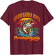 SUSQUEHANNA RIVER, PENNSYLVANIA, a Fishing Retro desifn T-Shirt - T-Shirt | Maroon