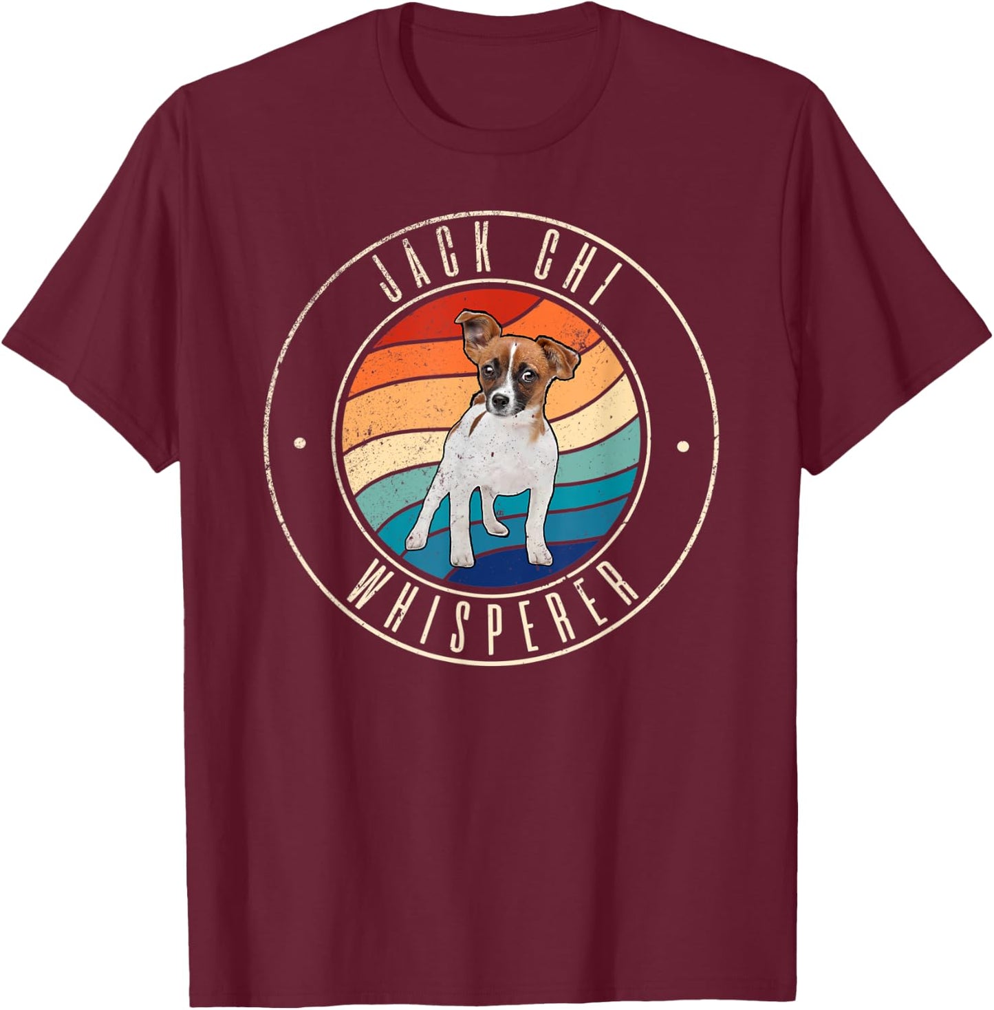 Jack Chi Whisperer T-Shirt - T-Shirt | Maroon