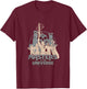 Masters of the Universe Castle Grayskull T-Shirt - T-Shirt | Maroon