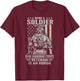Being A 18th XVIII Airborne Corps US Veteran Is An Honor T-Shirt - T-Shirt | Maroon
