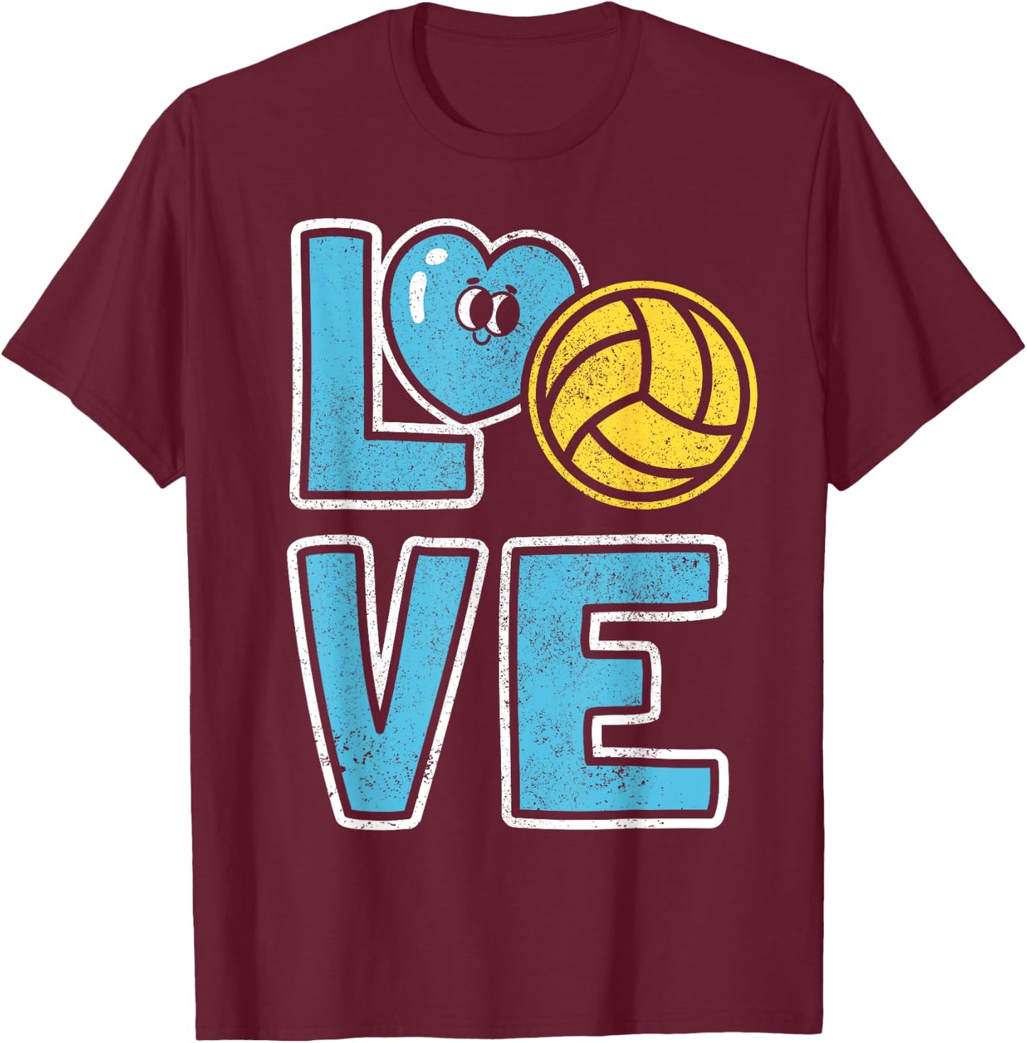 Cute Waterpolo Lover Waterpolo Fan Waterpolo Love Water Polo T-Shirt - T-Shirt | Maroon