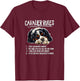 Nap Rules Tricolor Cavalier King Charles Spaniel Dog Lover T-Shirt - T-Shirt | Maroon
