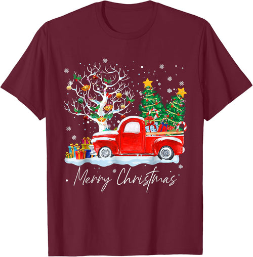 Merry Christmas 2024 Vintage Christmas Tree Pajama Family Xmas