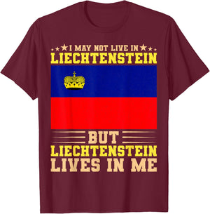 Liechtenstein T-Shirt - T-Shirt | Maroon