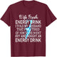 Told My Husband That I Was Tired Of Him Funny Wife T-Shirt - T-Shirt | Maroon