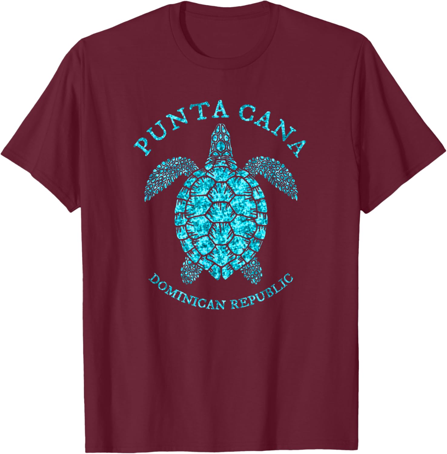 Punta Cana Dominican Republic Sea Turtle Boys Girls Toddler T-Shirt - T-Shirt | Maroon