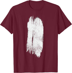 White Blaze Appalachian Trail AT Thru Hiking T-Shirt - T-Shirt | Maroon