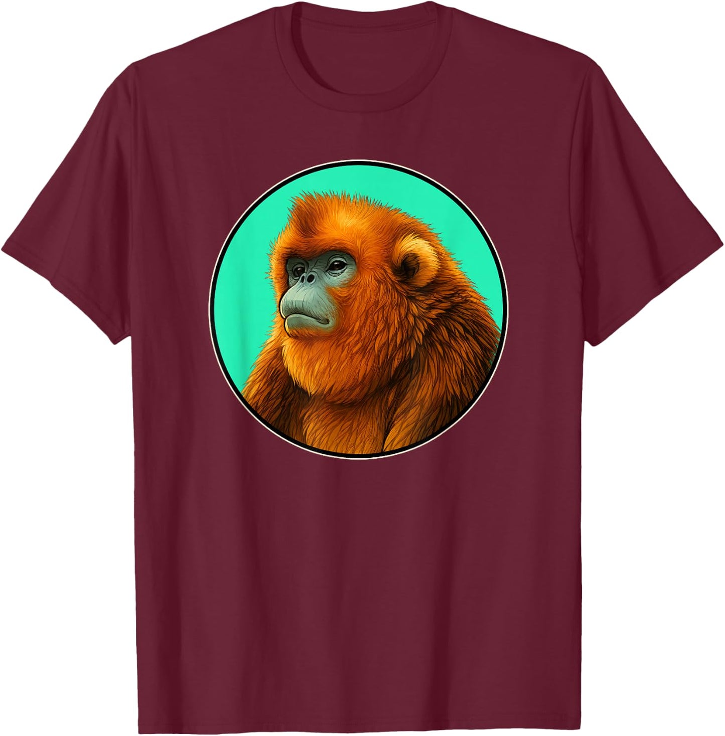 Snub-nosed Monkeys Snub-nosed Monkey T-Shirt - T-Shirt | Maroon