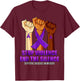 Domestic Violence Awareness Hand Stop Violence End Silence T-Shirt - T-Shirt | Maroon