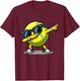 Dabbing Tennis Ball Shirt Funny Boys Men Women Sports Player T-Shirt - T-Shirt | Maroon