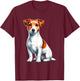 Jack Russell Terrier T-Shirt - T-Shirt | Maroon