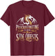 Epic Gamer Fantasy Adventure Apparel I'm Not Procrastinating I'm Doing Side Quests Dragon , Small, Black T-Shirt - T-Shirt | Maroon