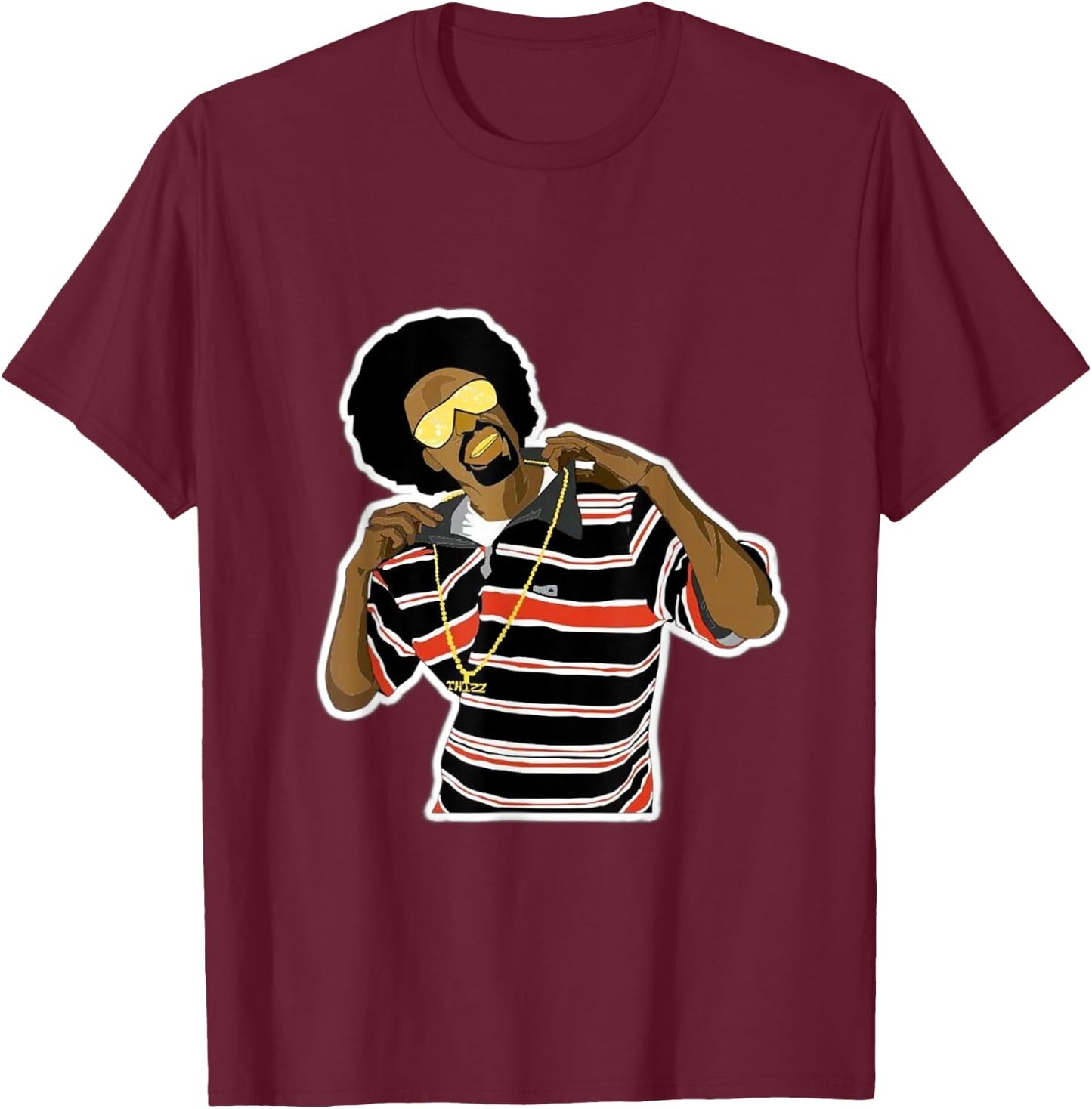 Thizz Face T-Shirt - T-Shirt | Maroon