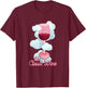 On Cloud Wine - Cute for Wine Lovers T-Shirt - T-Shirt | Maroon