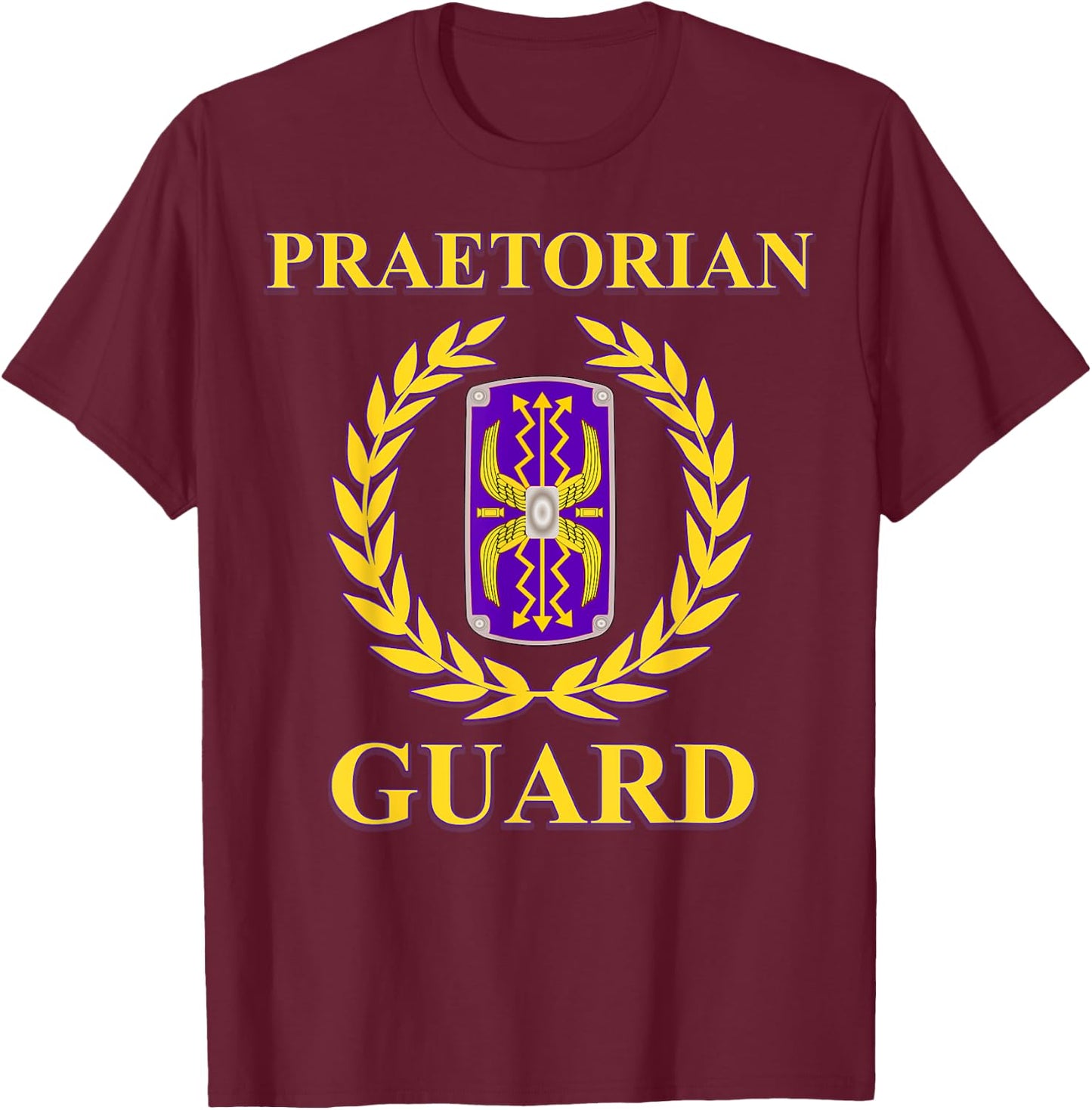Praetorian Guard Roman Empire T-Shirt - T-Shirt | Maroon