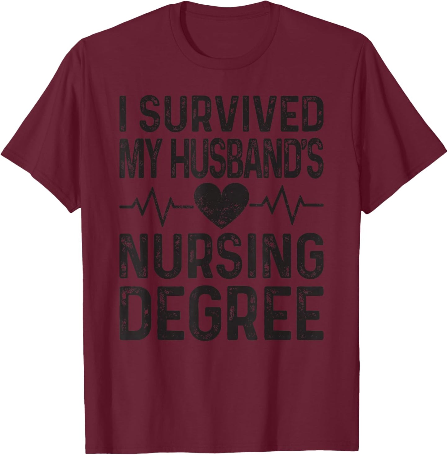 Ich Habe Den Abschluss Der Krankenpfleger [German Language] T-Shirt - T-Shirt | Maroon