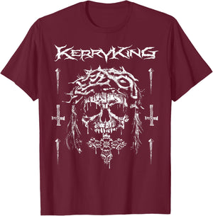 Kerry King Crucifixation T-Shirt - T-Shirt | Maroon