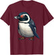 Humboldt Penguin Anime T-Shirt - T-Shirt | Maroon