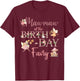Mawmaw Of The Birthday Fairy First Birthday Family Matching T-Shirt - T-Shirt | Maroon