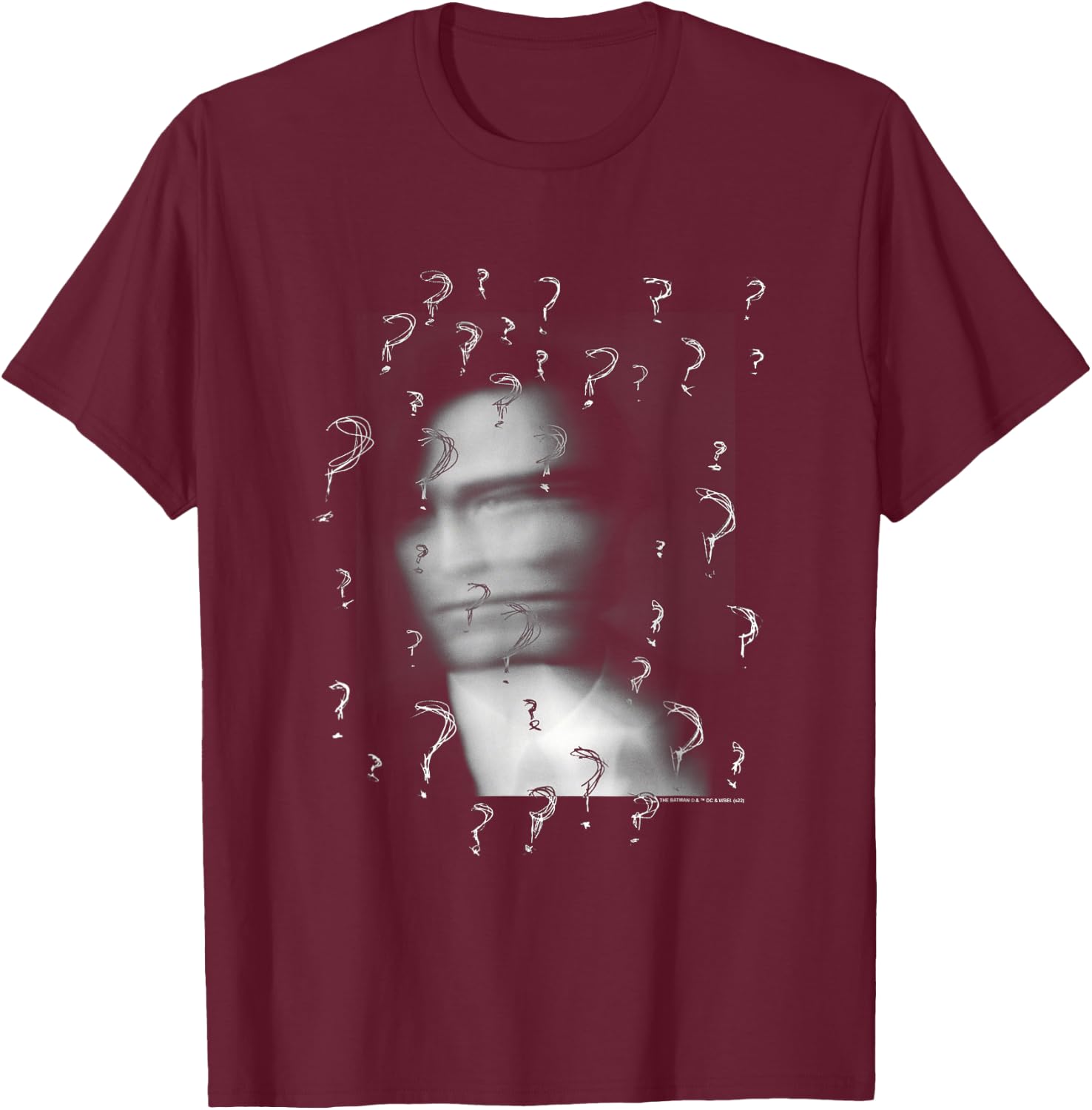 The Batman The Riddler? T-Shirt - T-Shirt | Maroon
