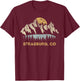 Strasburg Colorado Mountain Sunset Sunrise CO T-Shirt - T-Shirt | Maroon