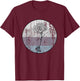 Carnation Flower Shirt Vintage Nature Lover Earth Day Gift T-Shirt - T-Shirt | Maroon