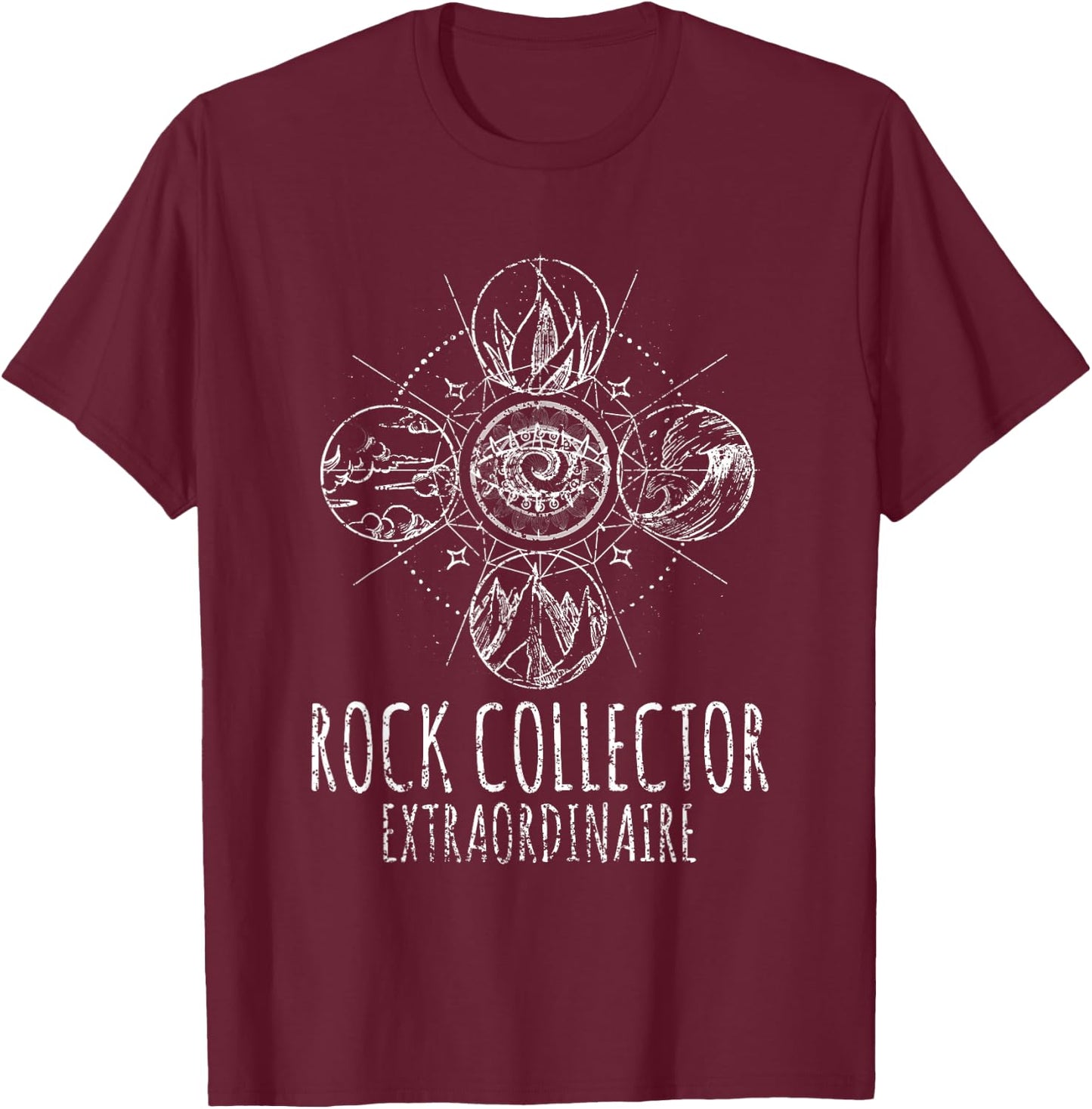 Rock Collector Extraordinaire Geologists Geology Geologist T-Shirt - T-Shirt | Maroon