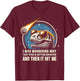 Dinosaur T-Rex Novelty Men Kids Women Funny Dinosaur T-Shirt - T-Shirt | Maroon