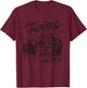 Horror Movies And Chill Halloween Themed Graphic For Couple T-Shirt - T-Shirt | Maroon