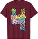 Fourth Grade Leopard Tie Dye Back To School 4th Grade Team T-Shirt - T-Shirt | Maroon