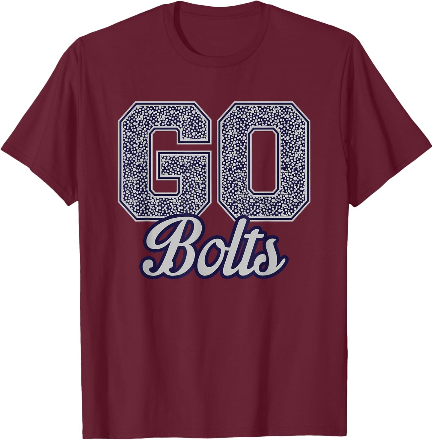 Ridge Community Bolts GO! School Pride T-Shirt - T-Shirt | Maroon